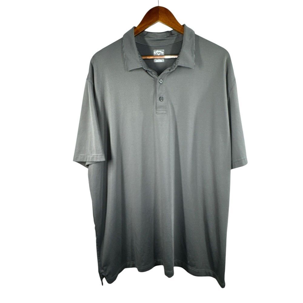 Callaway Men's‎ Performance Short Sleeve Golf Polo Size XXL Stripe